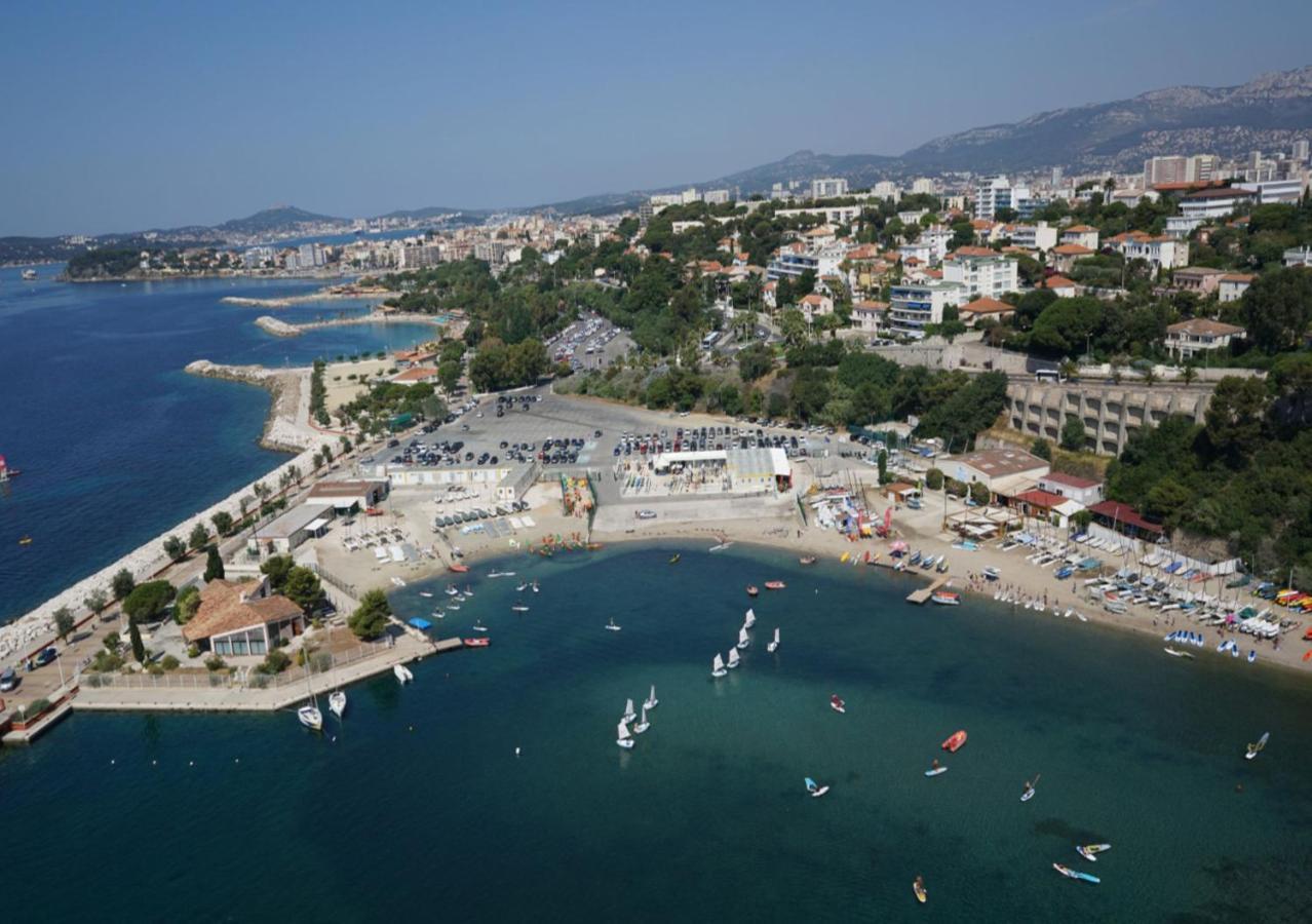 Canopee - Toulon Mourillon - 800M Des Plages Et Place De Parking Prive Ngoại thất bức ảnh
